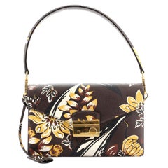 Prada Sound Bag Printed Saffiano Leather Small