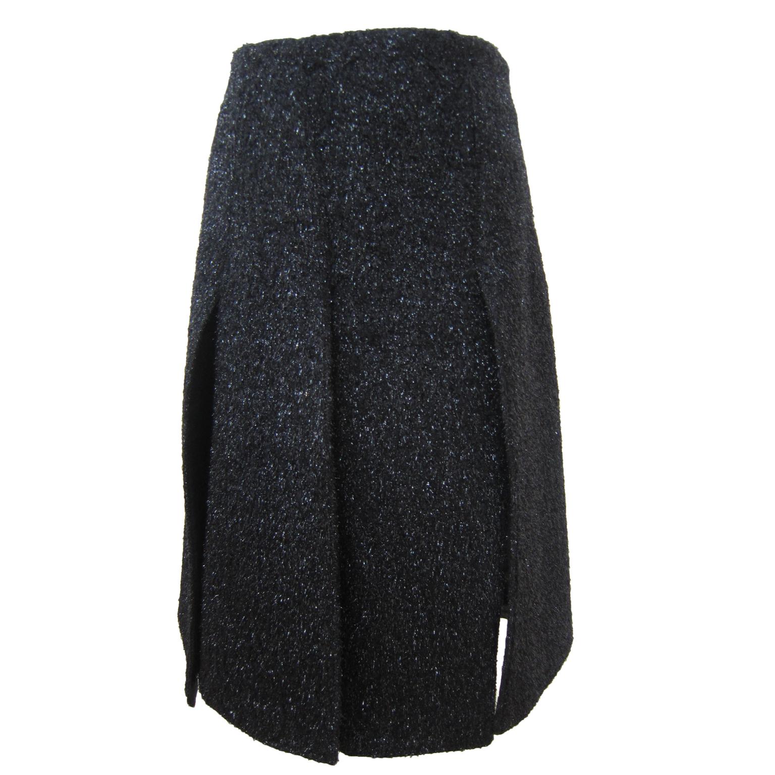 prada glitter skirt