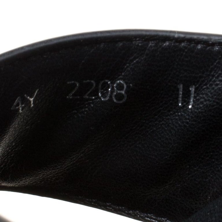Prada Sport Black Leather Thong Sandals Size 45 For Sale at 1stDibs