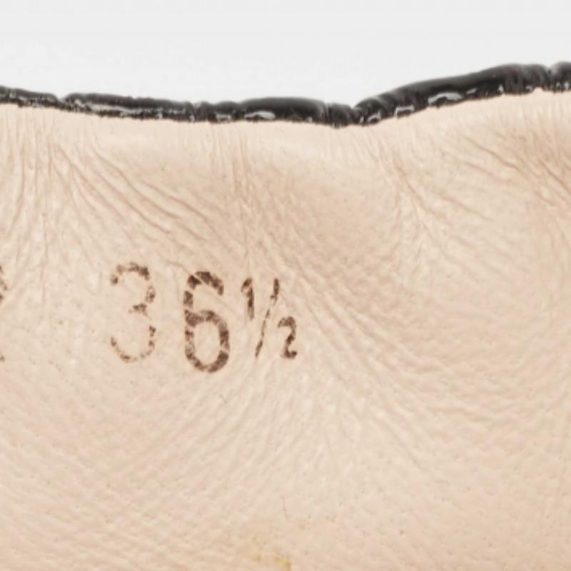 De las mujeres Prada Sport Bailarinas de charol negro con lazo talla 36.5 en venta