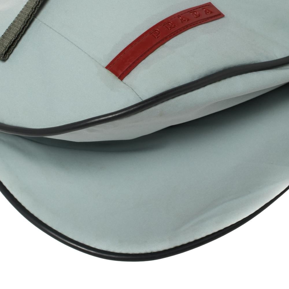 Prada Sport Borsa a tracolla in nylon blu 5