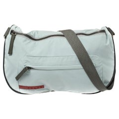 Prada Sport Borsa a tracolla in nylon blu