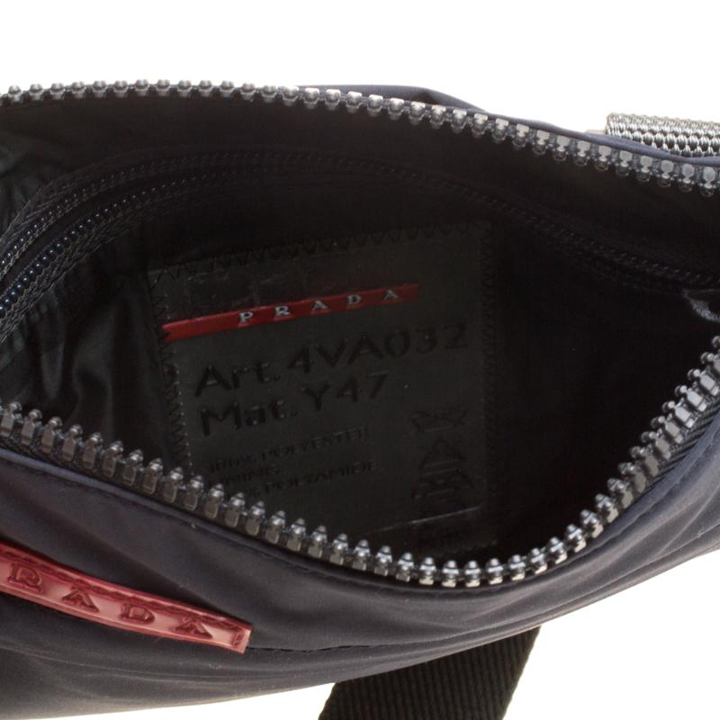 Men's Prada Sport Dark Blue Nylon Crossbody Bag