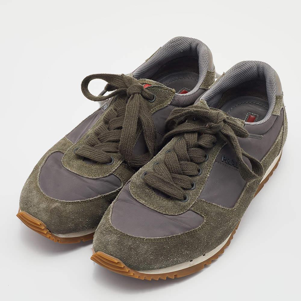 Coming in a classic silhouette  these designer sneakers are a seamless combination of luxury  comfort  and style. These sneakers are designed with signature details and comfortable insoles.