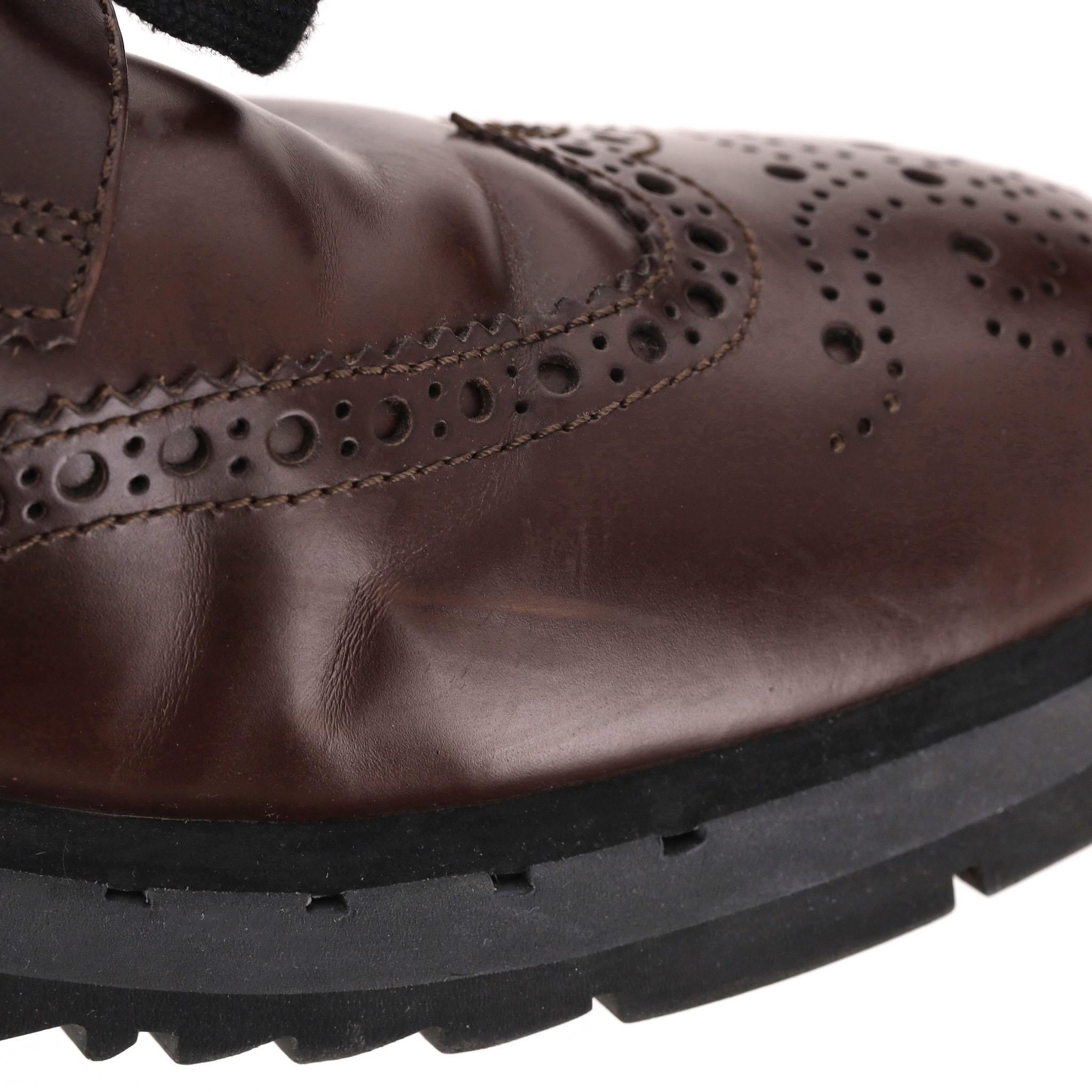 Zapatos deportivos Prada de piel en venta 6