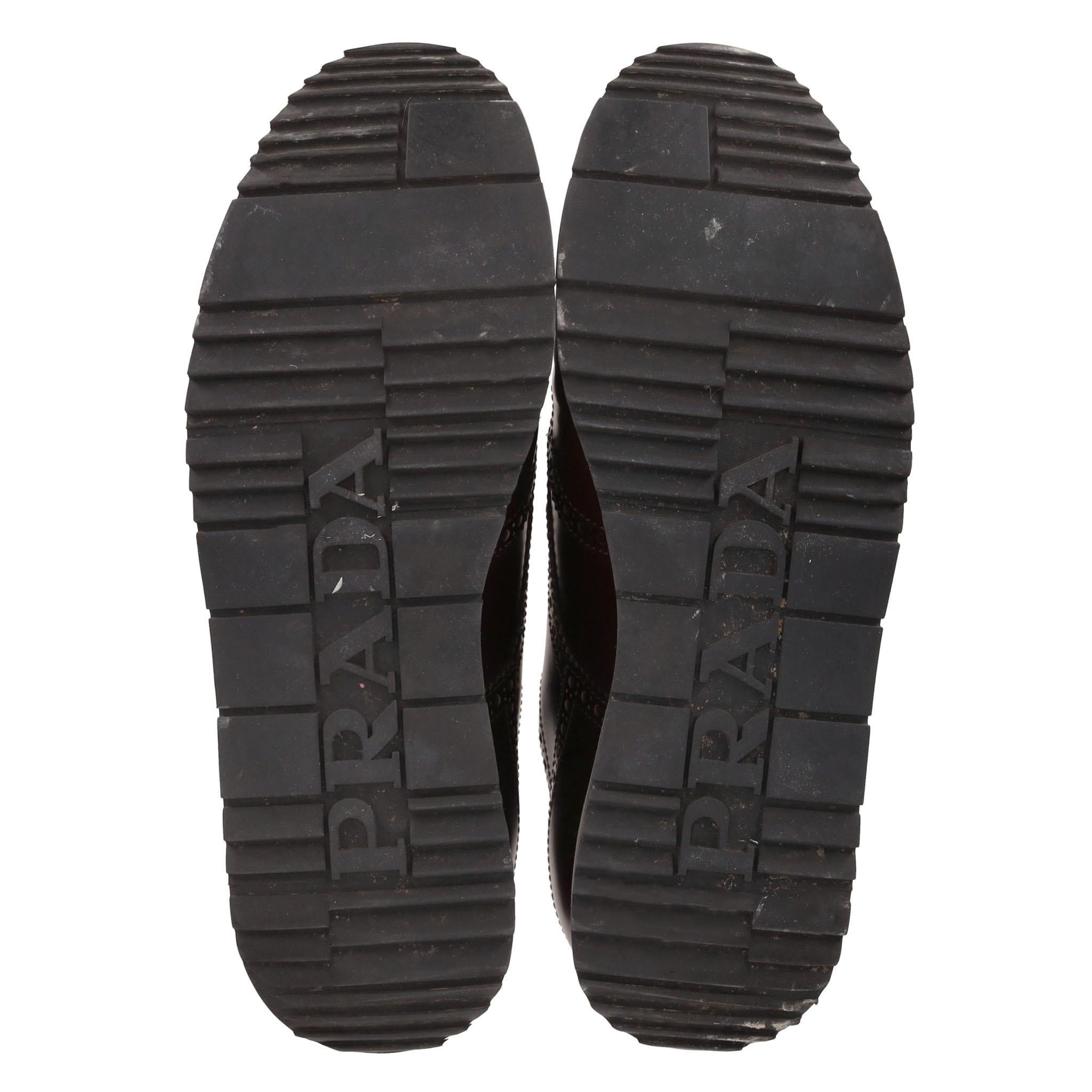 De las mujeres Zapatos deportivos Prada de piel en venta