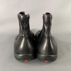 PRADA SPORT Size 9 Black Leather Boots