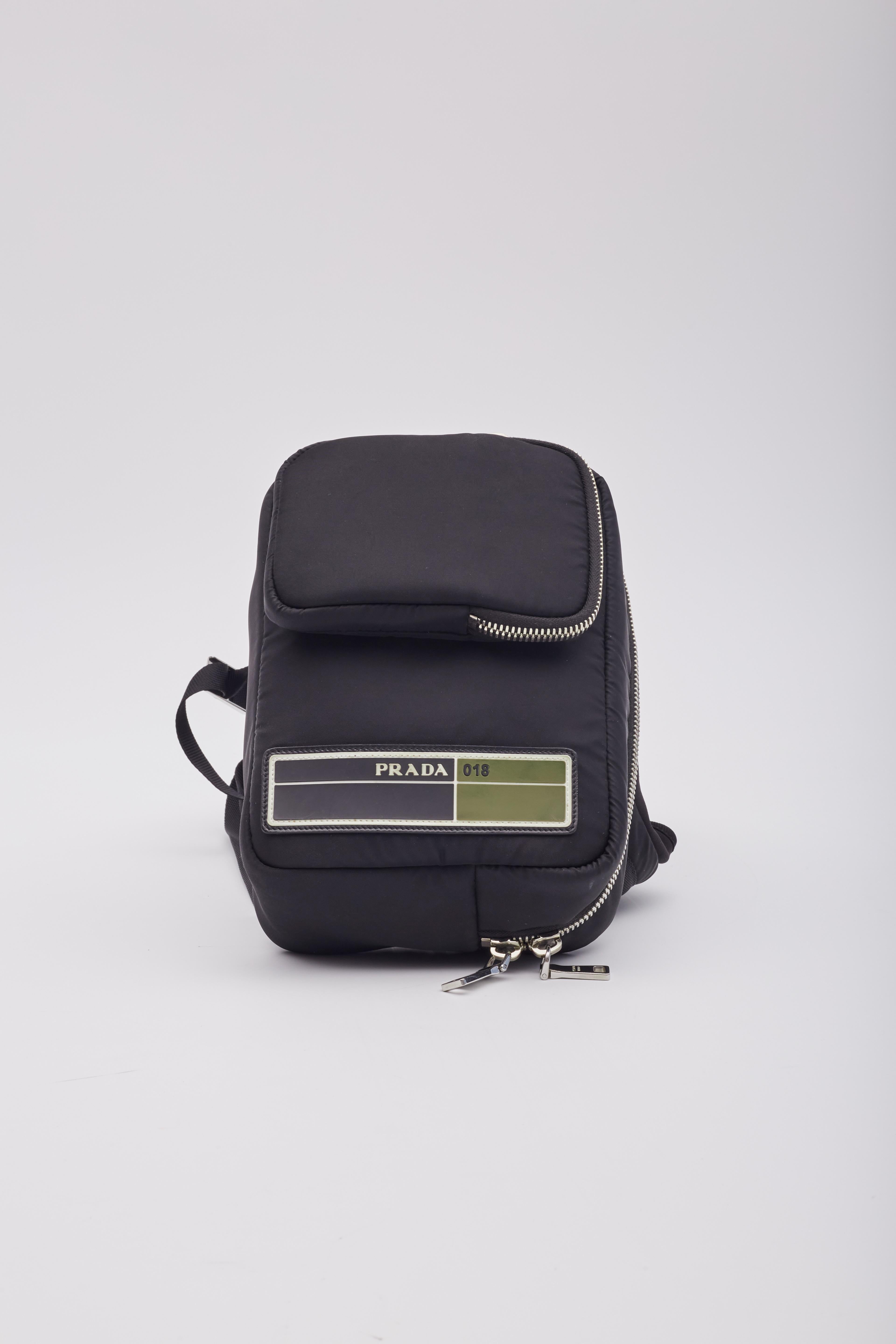 Prada Sport Tessuto Nylon Multi Pocket Back Pack For Sale 6