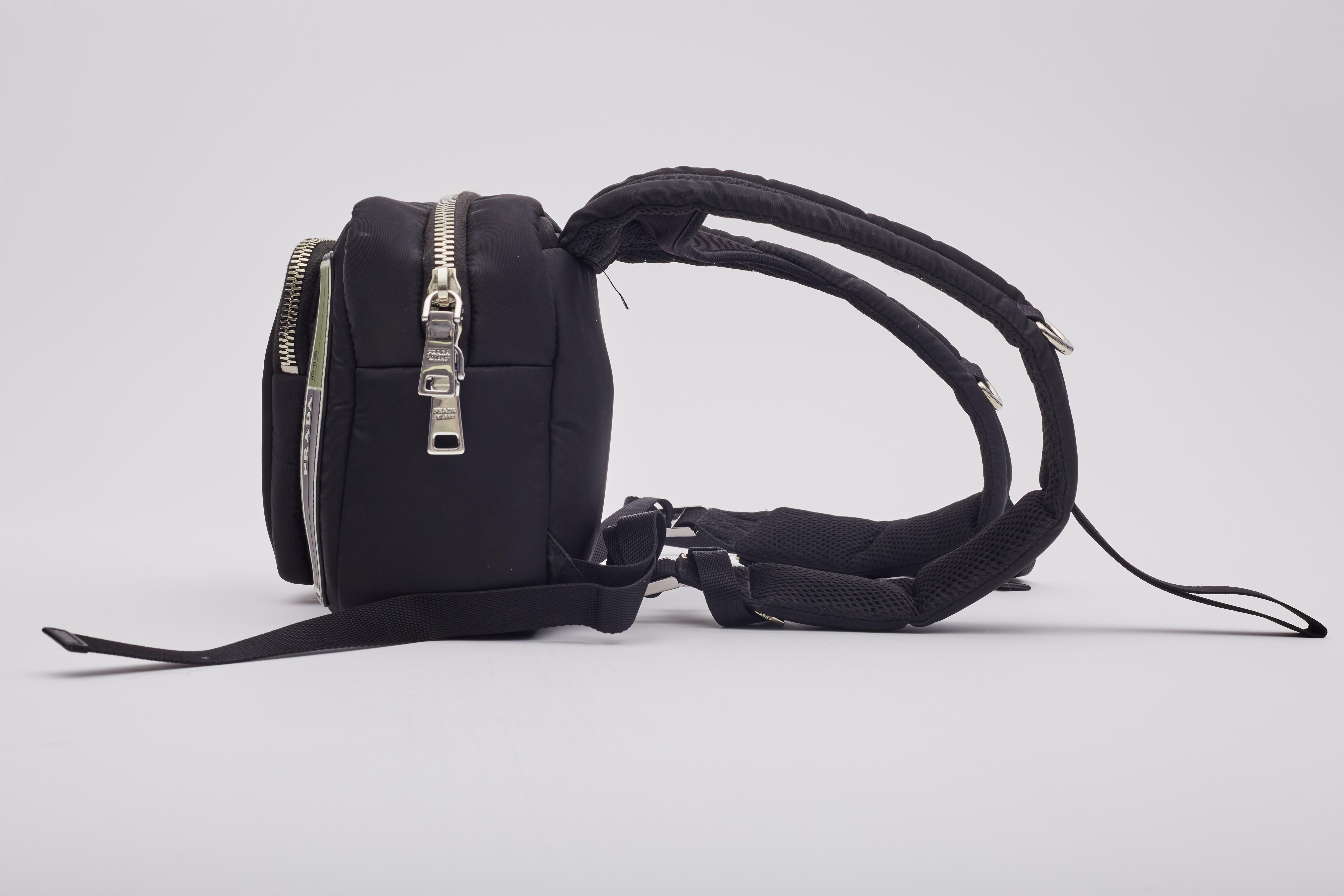 Prada Sport Tessuto Nylon Multi Pocket Back Pack For Sale 1