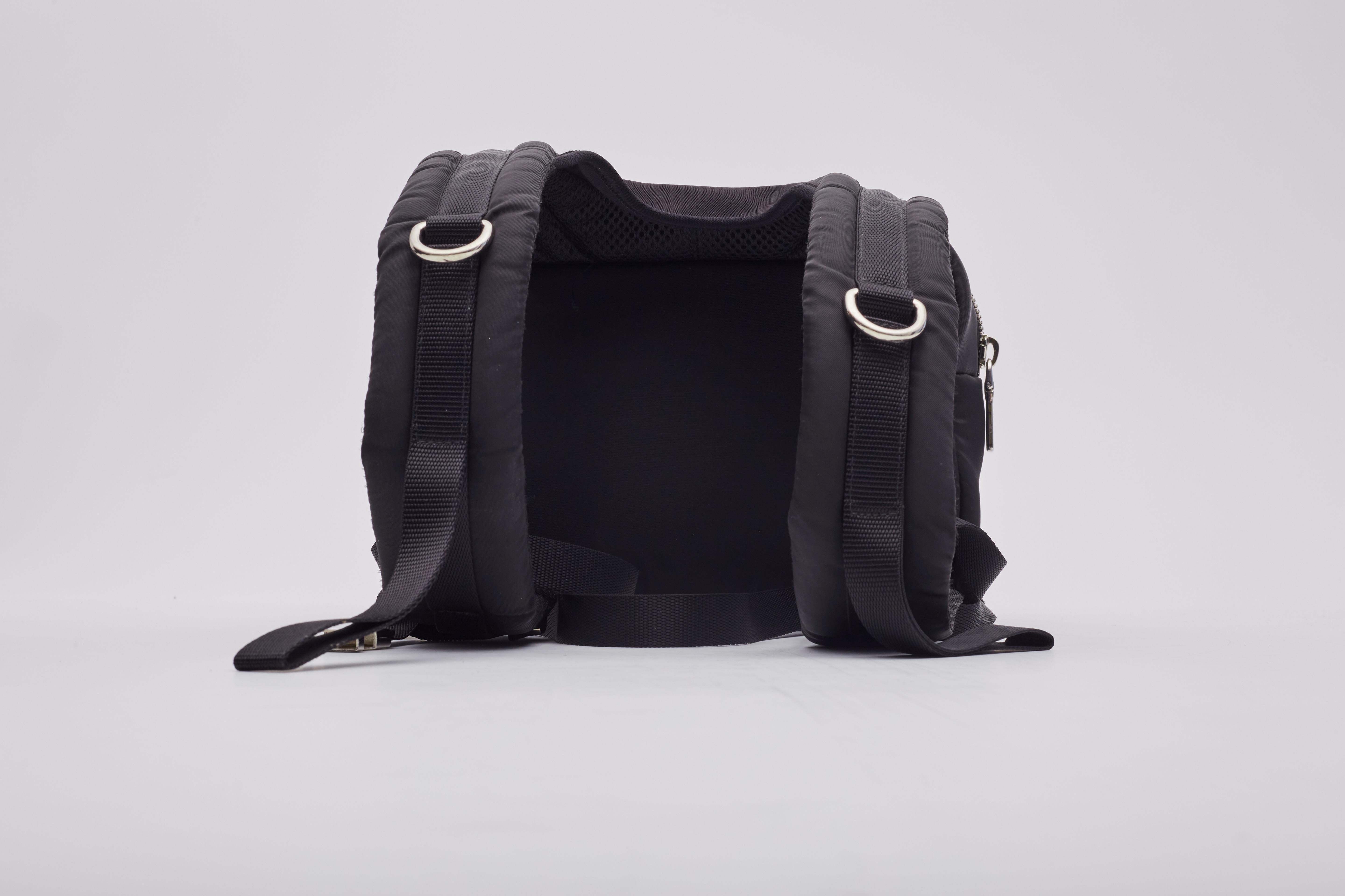 Prada Sport Tessuto Nylon Multi Pocket Back Pack For Sale 3