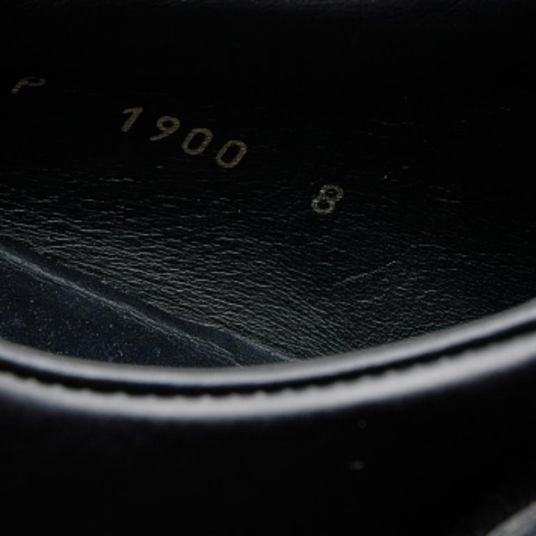 Prada Sport zwei Töne Leder einzelne Riemen Mönch Schuhe Größe 42 3