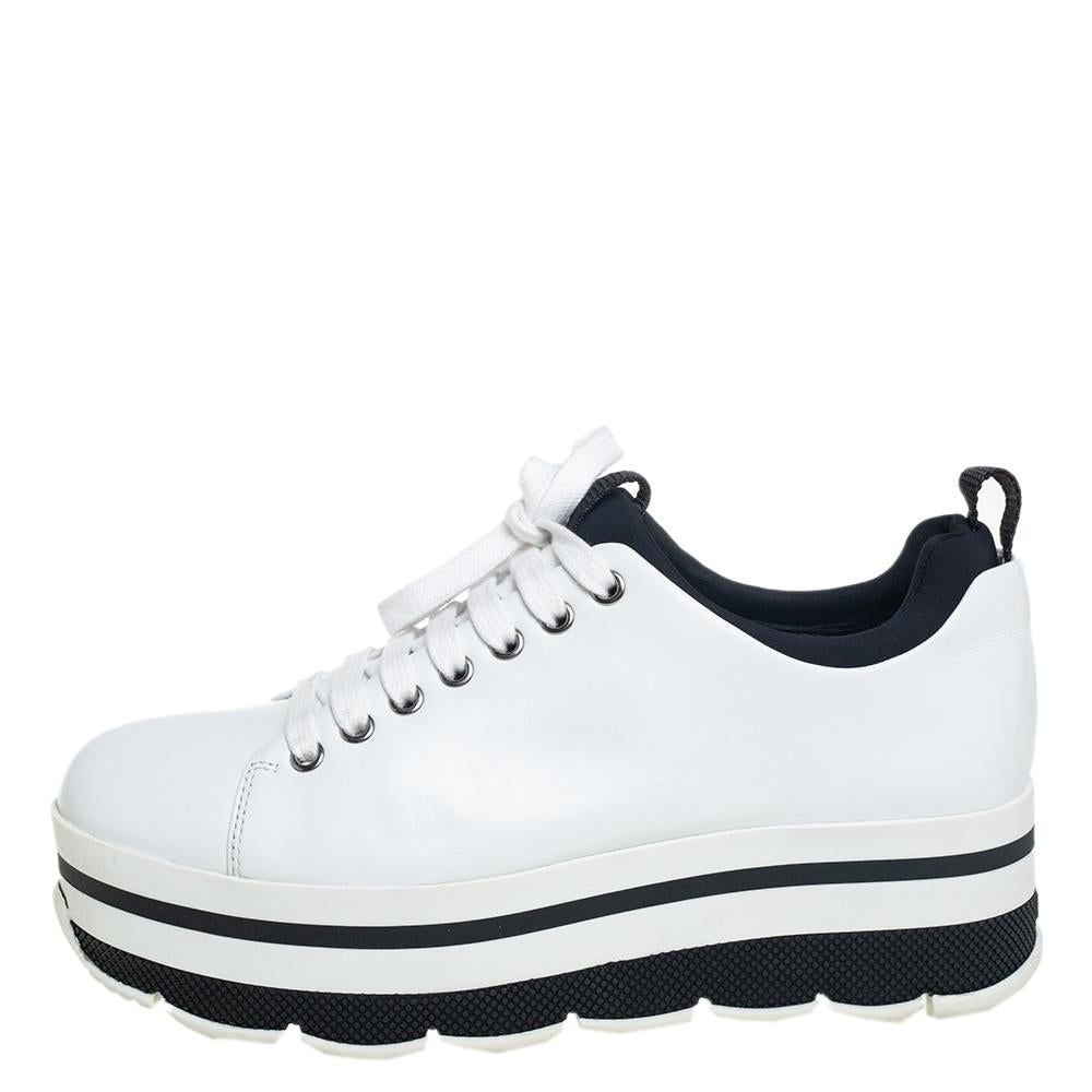 prada white sneakers