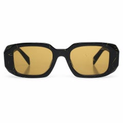 Prada, Sonnenbrille SPR 17W-F mit Marmor-Print