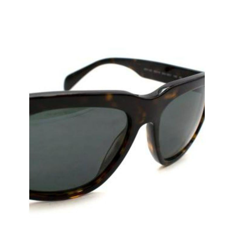 Prada SPR14Q Tortoiseshell Sunglasses For Sale 6