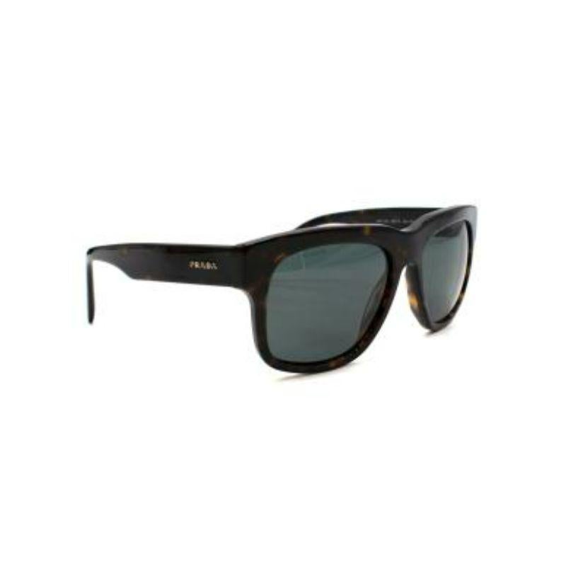 Prada SPR14Q Tortoiseshell Sunglasses In Good Condition For Sale In London, GB
