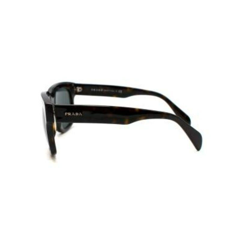 Prada SPR14Q Tortoiseshell Sunglasses For Sale 3