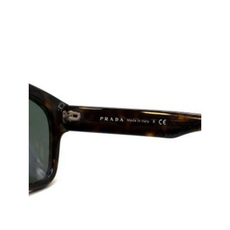 Prada SPR14Q Tortoiseshell Sunglasses For Sale 4