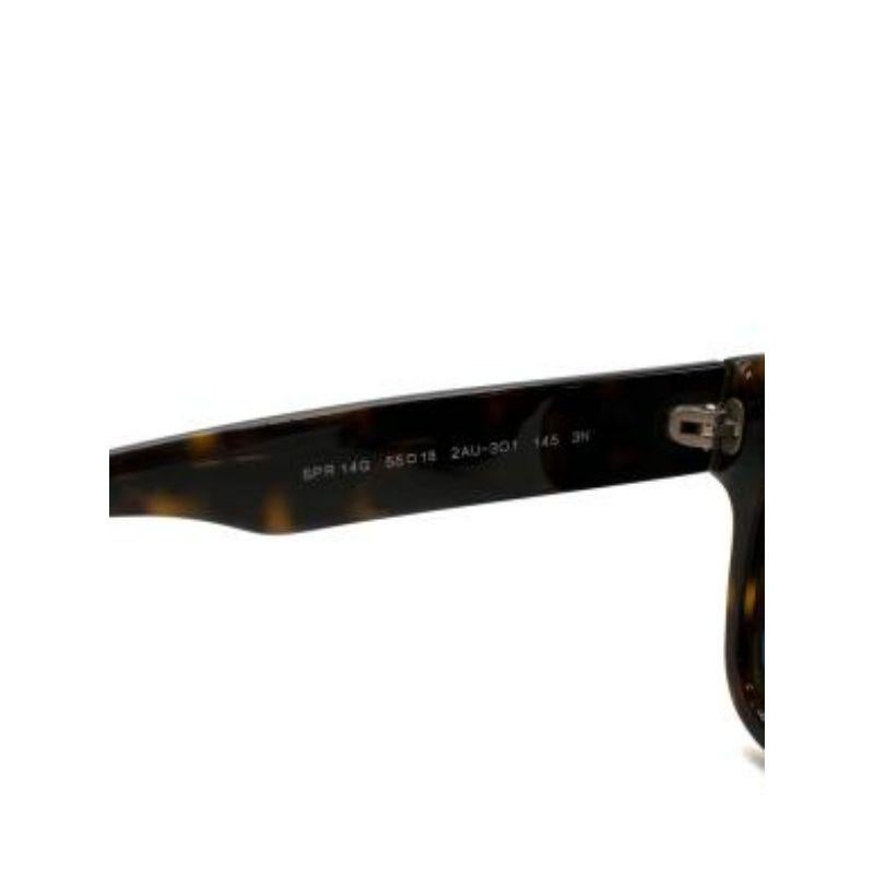 Prada SPR14Q Tortoiseshell Sunglasses For Sale 5