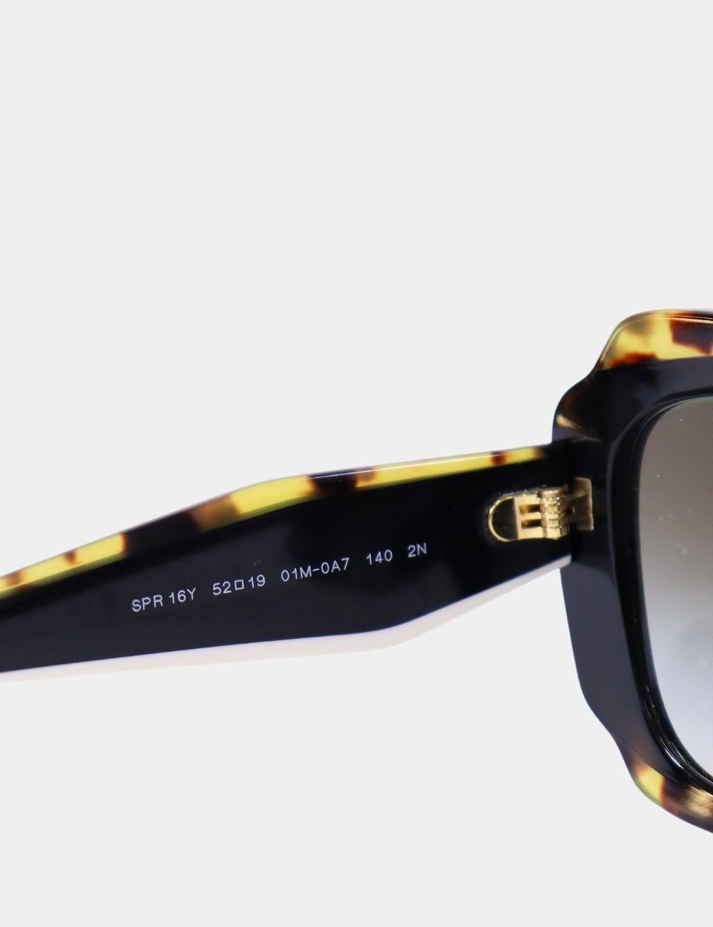 Women's Prada SPR16Y Square Gradient Sunglasses