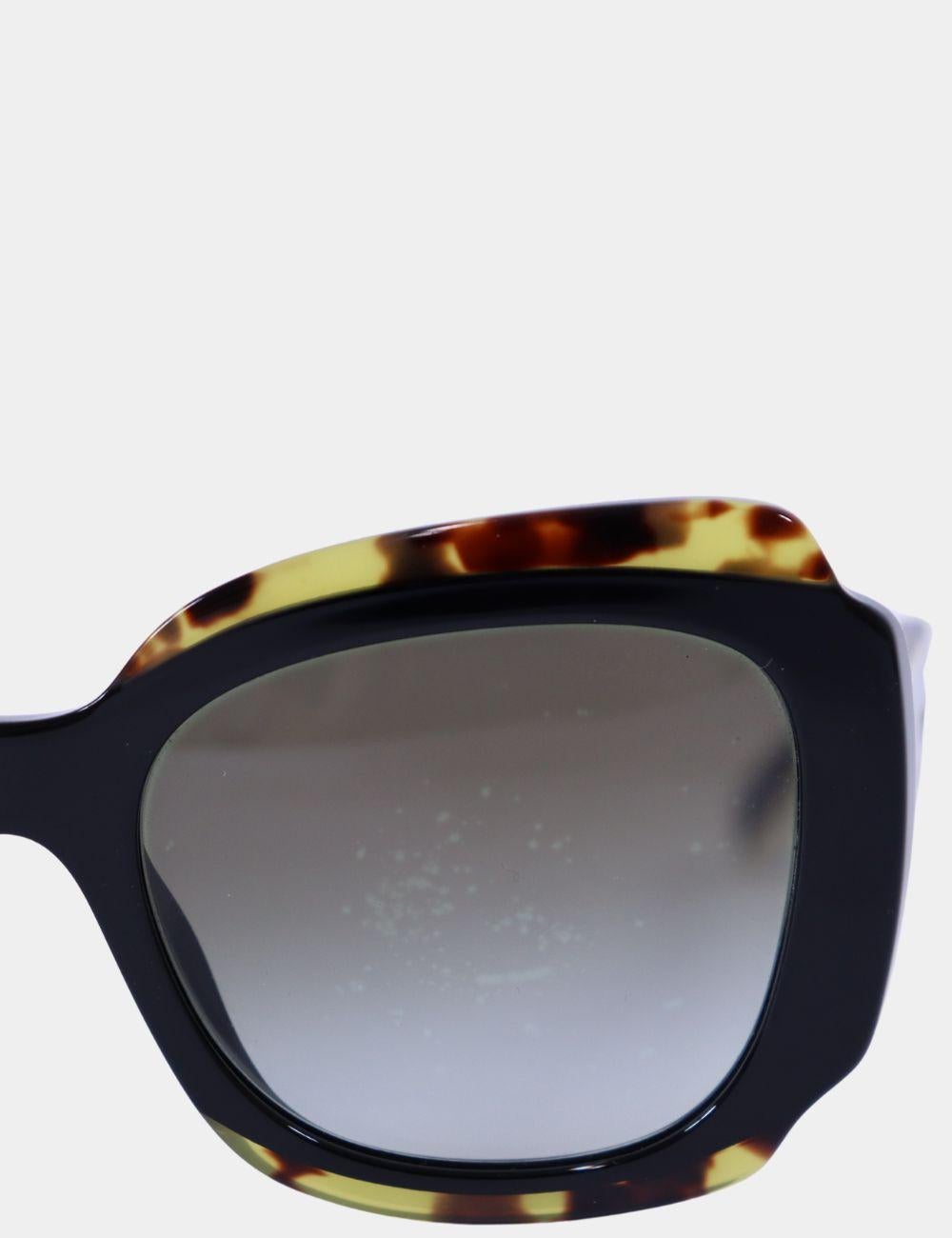 Prada SPR16Y Square Gradient Sunglasses 1
