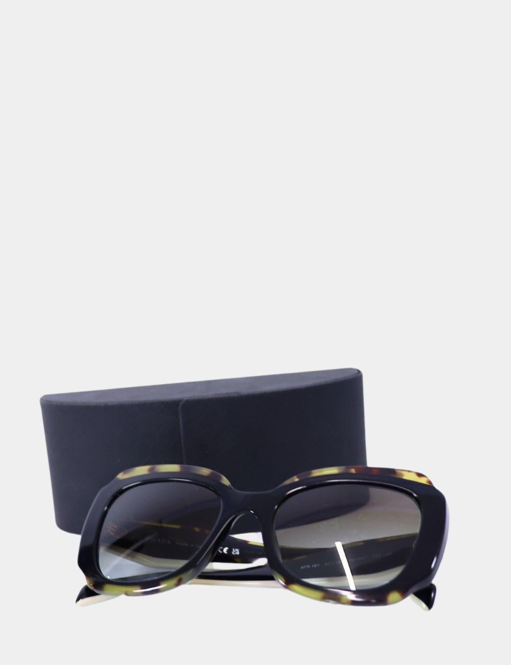 Prada SPR16Y Square Gradient Sunglasses 2