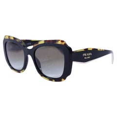 Prada SPR16Y Square Gradient Sunglasses