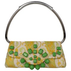 Prada Spring 2003 Jewellled Brocade Bag - Iconic Y2K Runway Piece