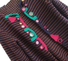 Prada Spring 2005 Crochet Embellished Cardigan Coat