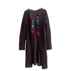 Prada Spring 2005 Crochet Embellished Cardigan Coat