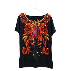 Prada Frühjahr 2011 Ananas-T-Shirt mit Druck