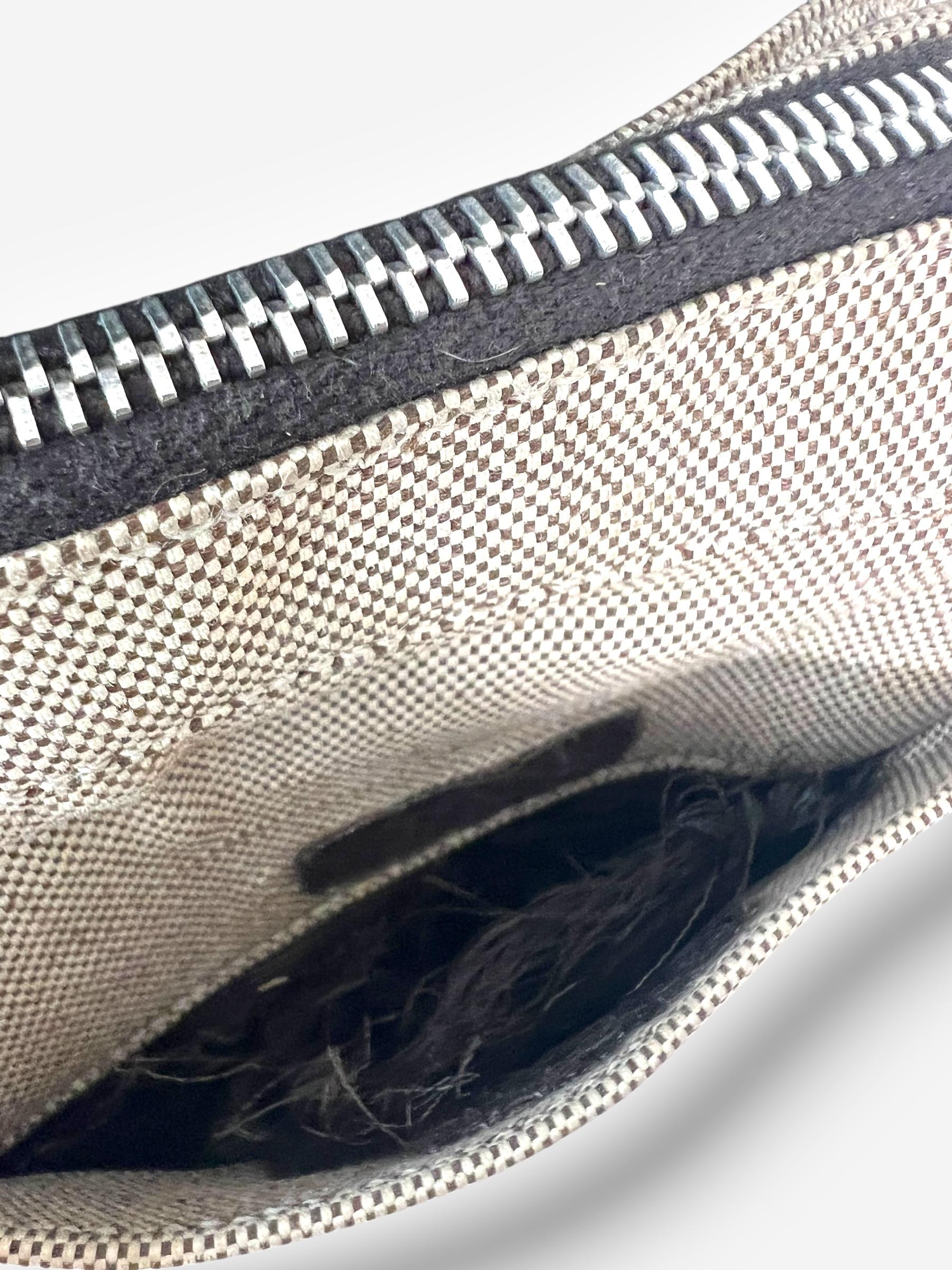 Prada Spring/Summer 1999 Canvas Waist Bag For Sale 4