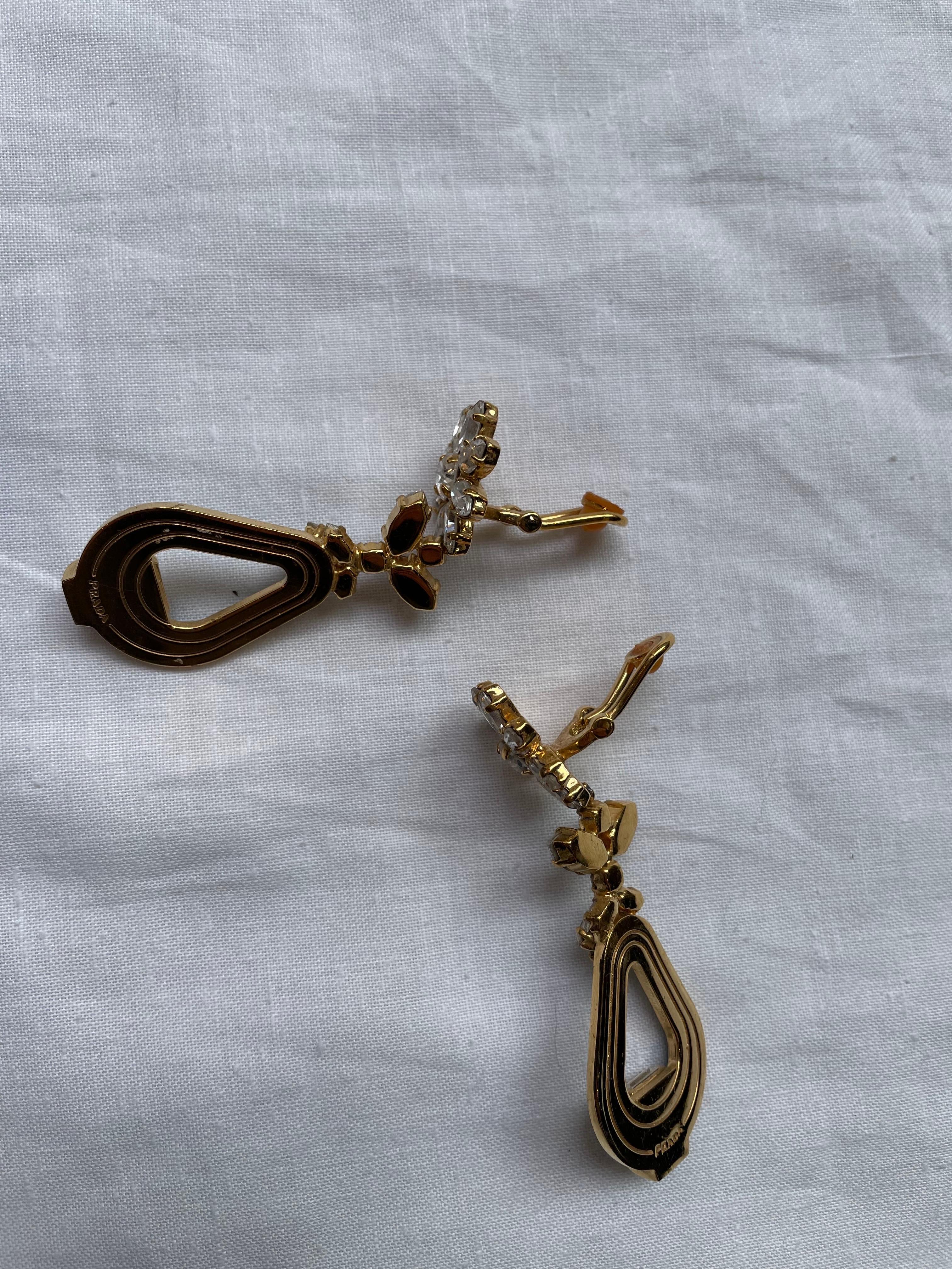 Prada spring summer 2014 earrings For Sale 1