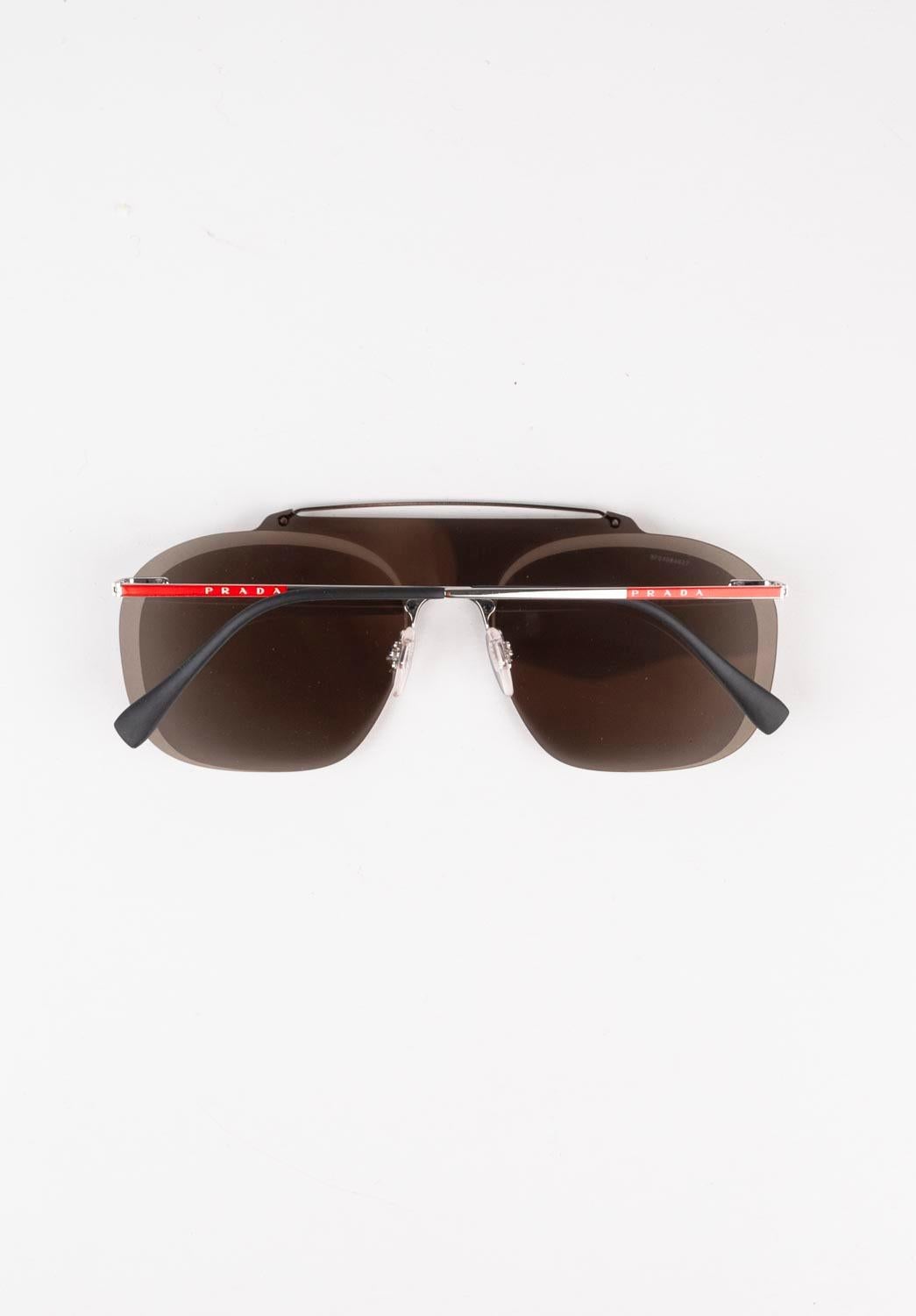 Men's Prada SPS-51TMen Sunglasses Mirror One Size, S788