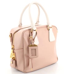 Prada Square Bauletto Bag Saffiano Leather Small