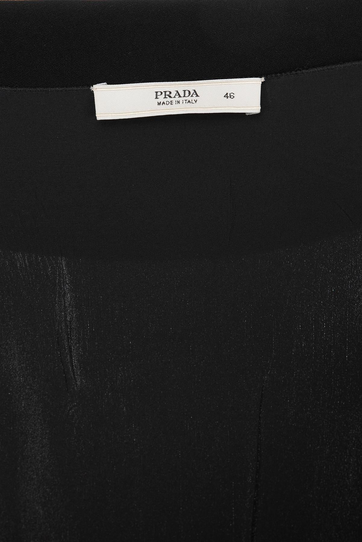 PRADA SS 06 abito a spaghetti con maniche a spalla libera In condizioni ottime in vendita a Milano, MILANO