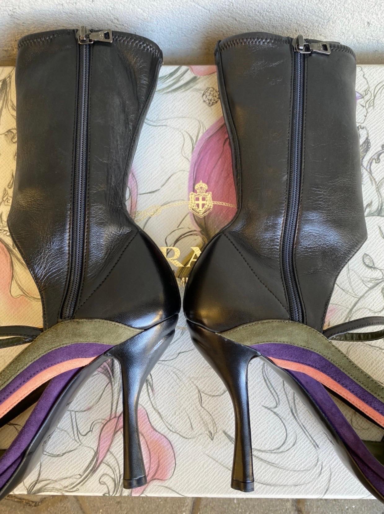 Prada SS 2008 Waves color ankle boot 1
