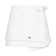 Prada SS 2020 white mini Skirt