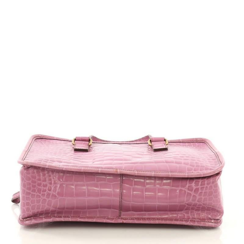 prada embossed leather bag