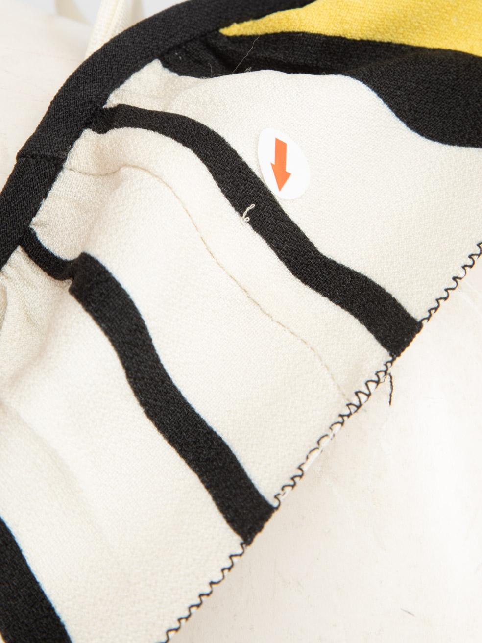 Prada - Robe mi-longue à motifs rayés - Taille S Pour femmes en vente