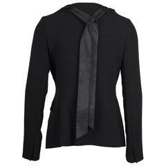 Prada Structured Blazer with Tie-Back Detail – Made in Italy, 2008 IT42
