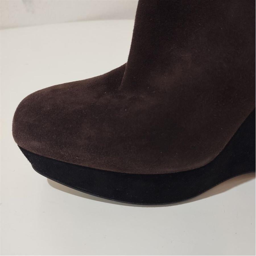 prada wedge boots