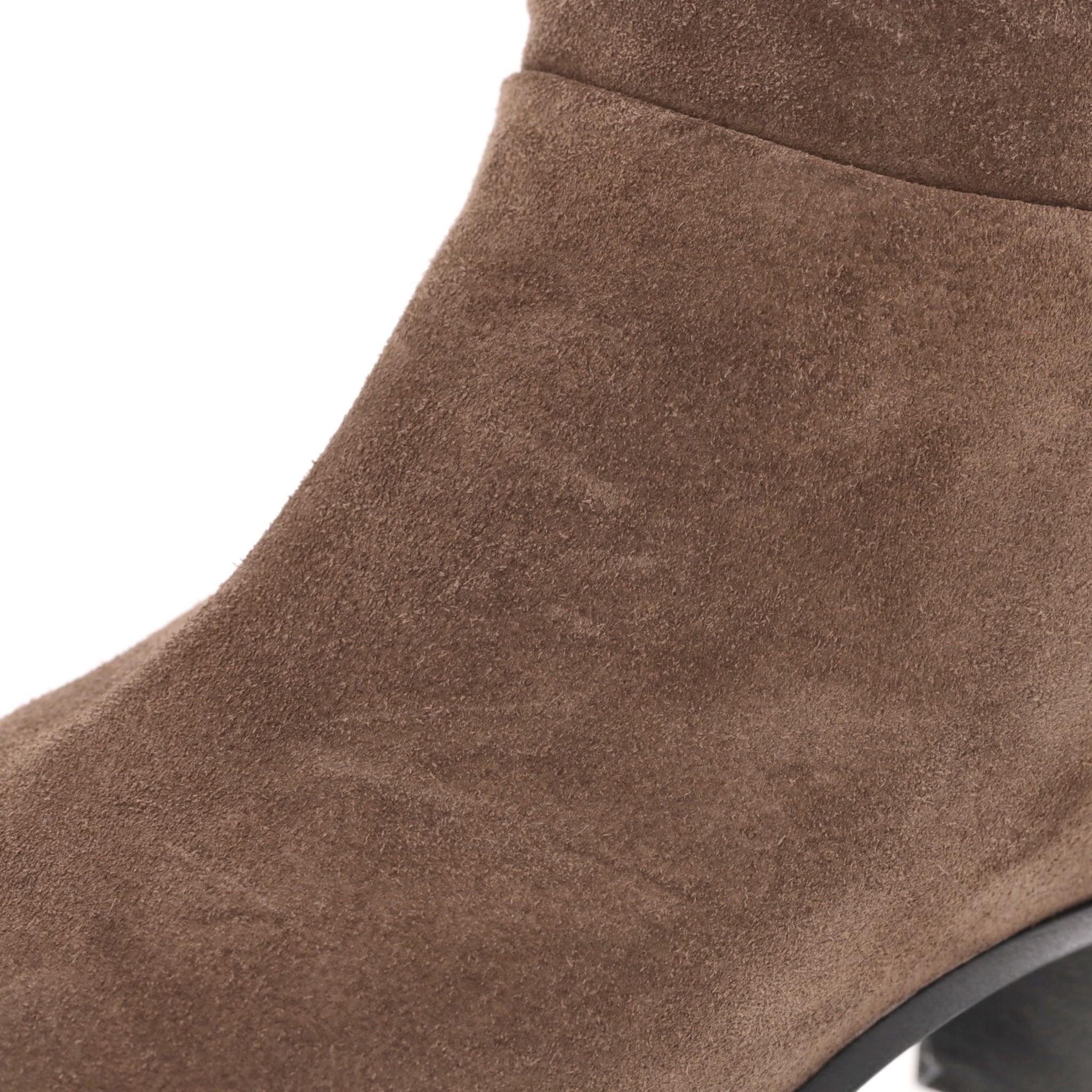 Prada Suede Knee-High Boots 5