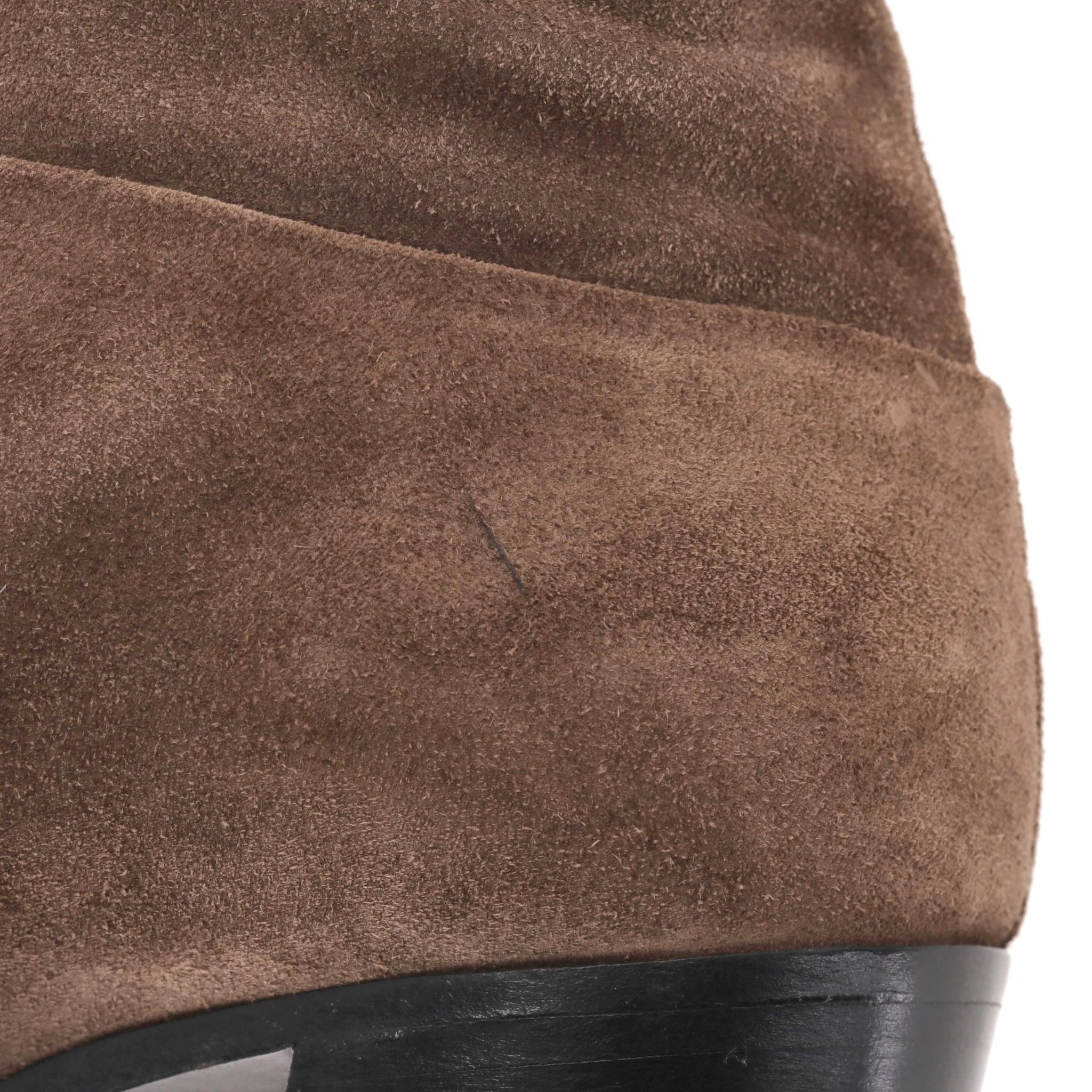 Prada Suede Knee-High Boots 2