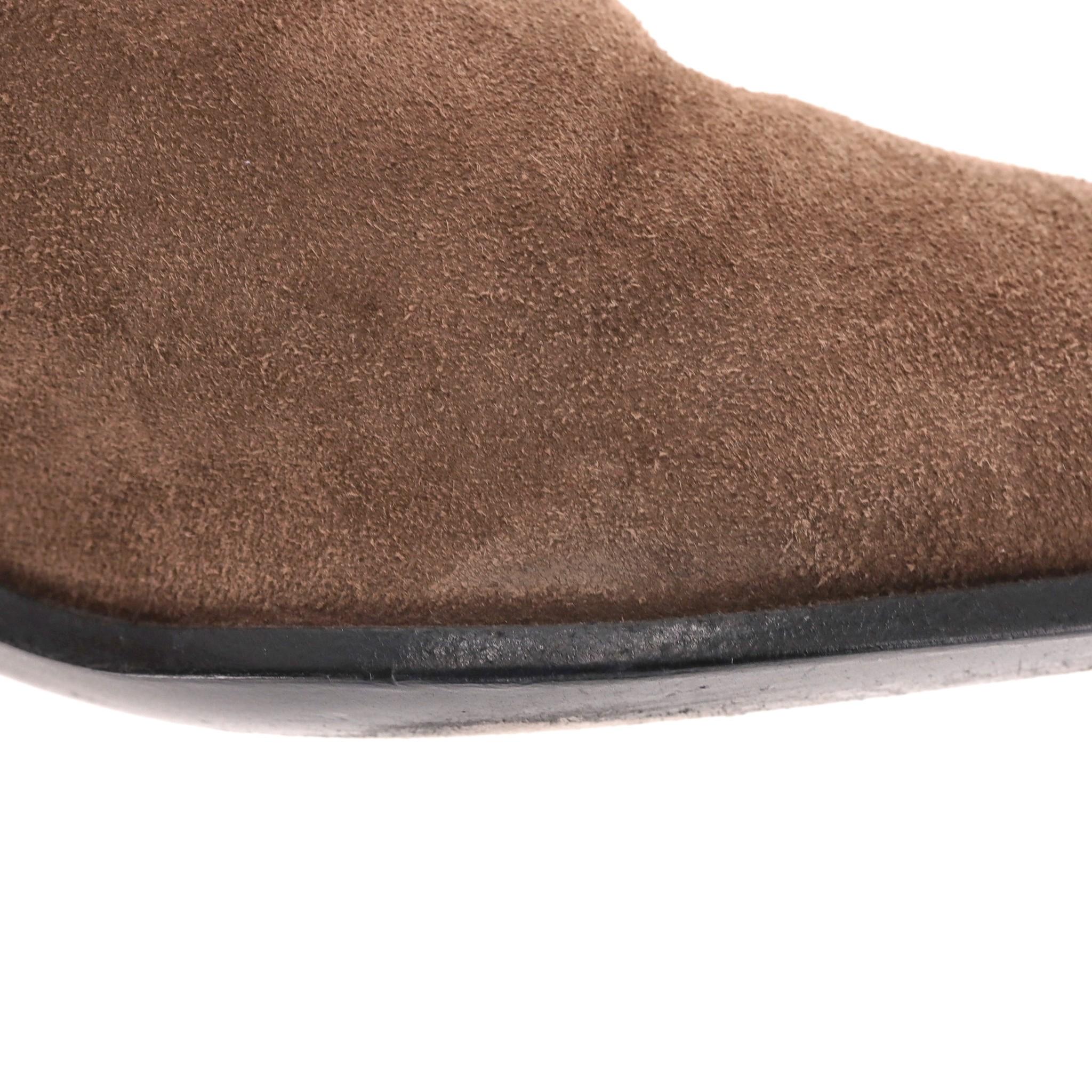 Prada Suede Knee-High Boots 3