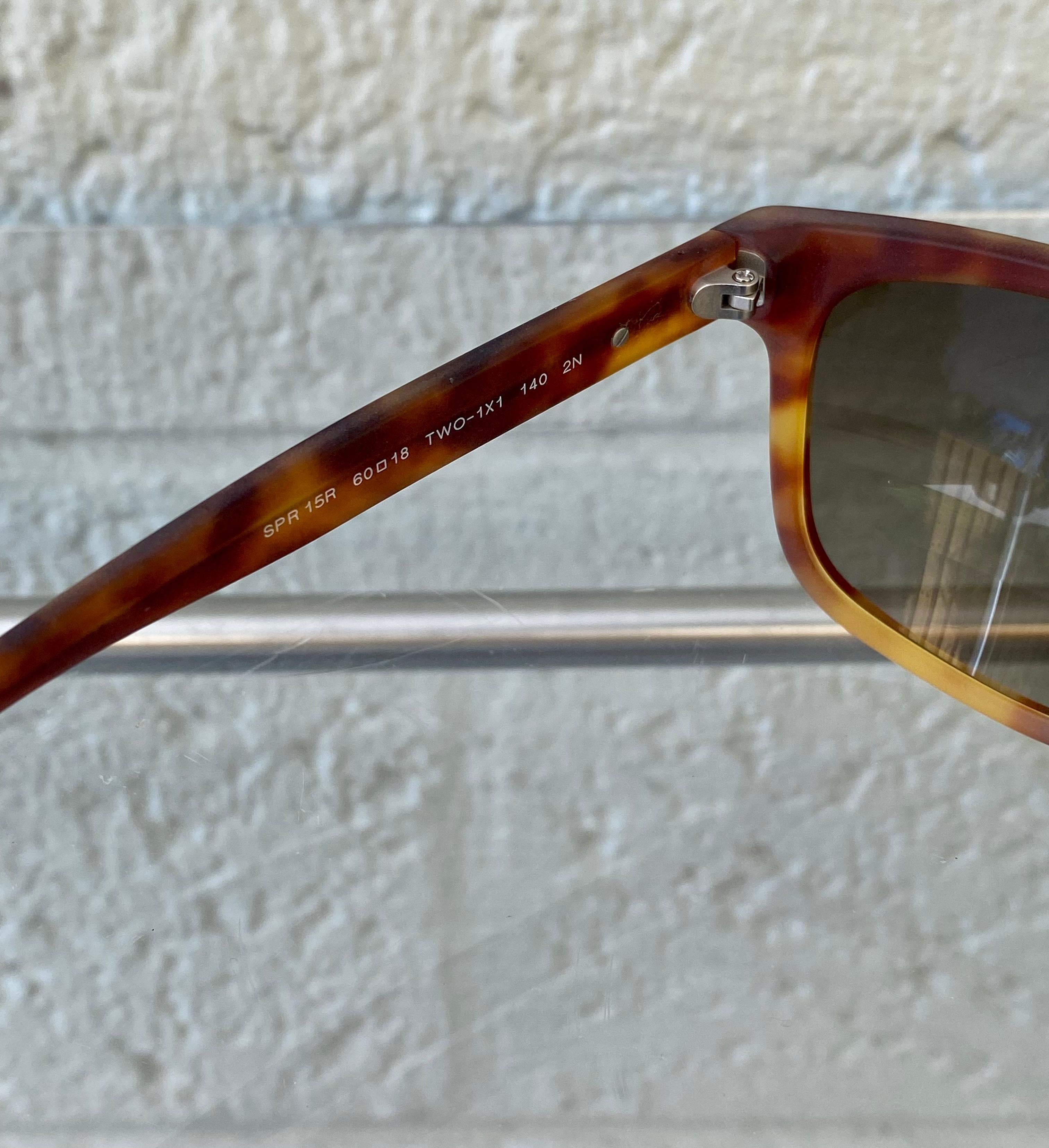 Prada Tortoise Shell Style Sunglasses  In Excellent Condition In Fort Lauderdale, FL