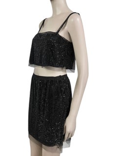 Prada Swarovski 2021 black rhinestones set