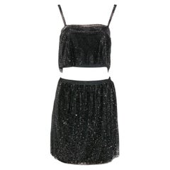 Prada Swarovski 2021 black rhinestones set