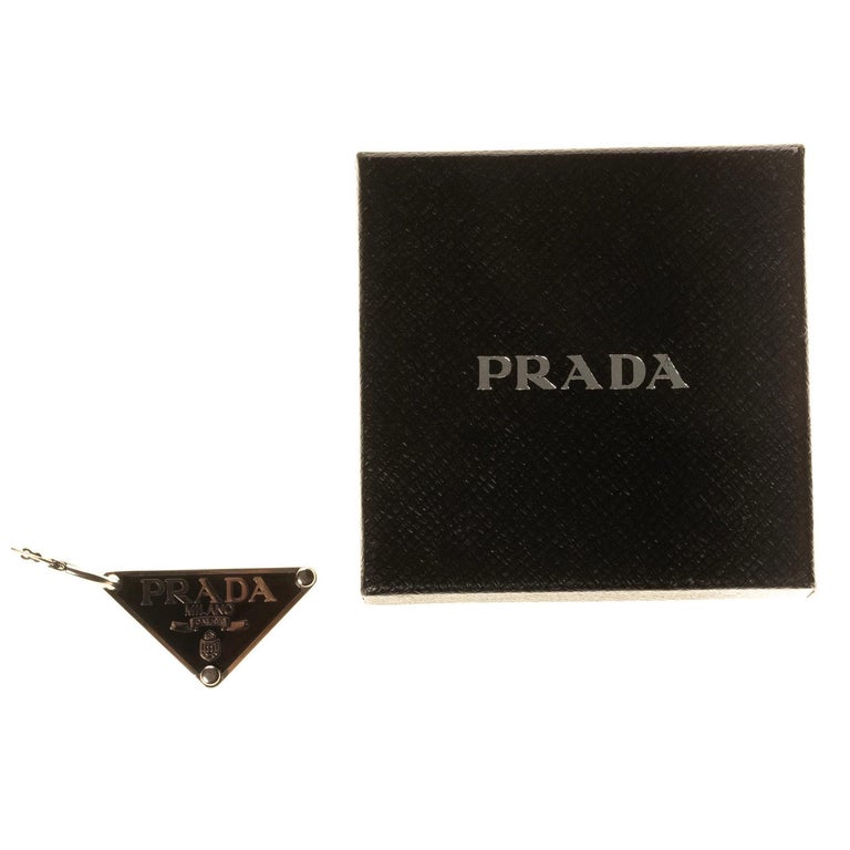 Prada Symbol Sliver Single Earring