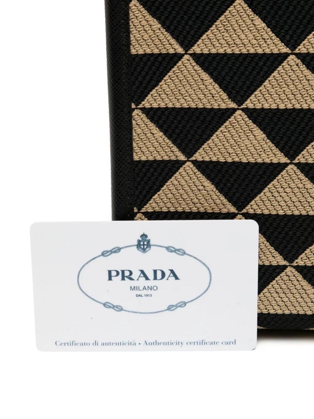 Men's Prada Symbole Embroidered Mini Bag
