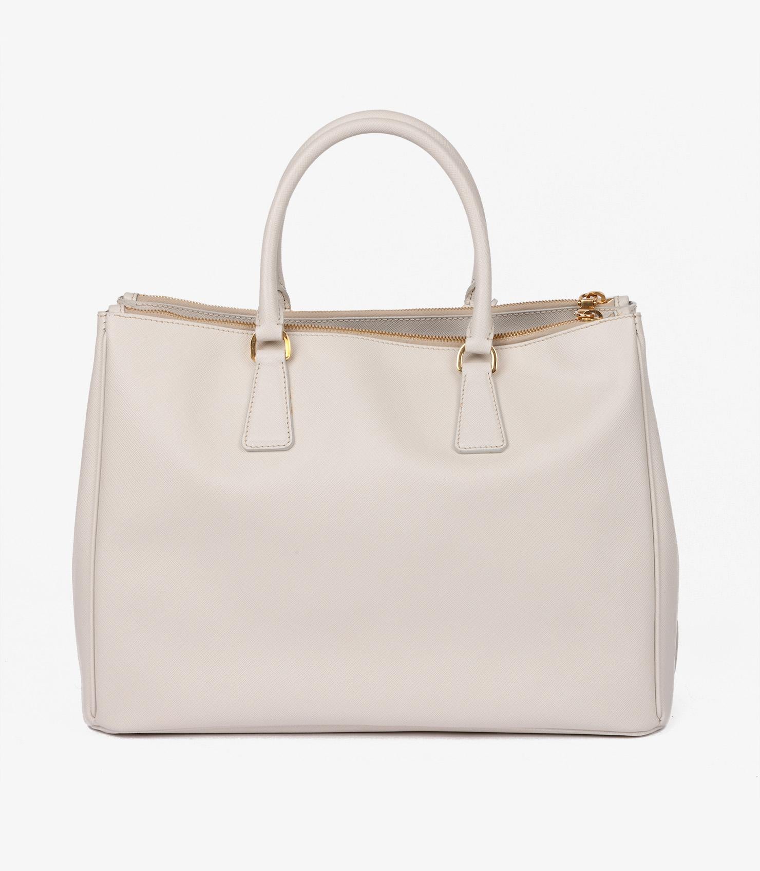 Women's or Men's Prada Talco Saffiano Lux Leather Large Galleria Tote